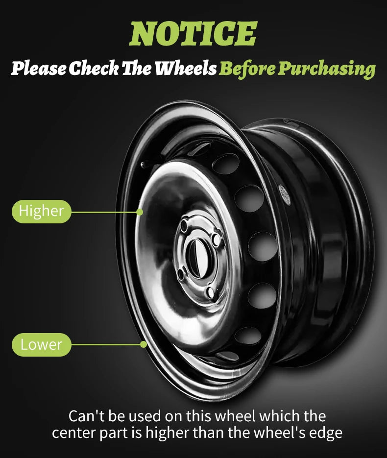 15-Inch Sport Wheel Covers for Steel Rims, Set of 4 - image 9