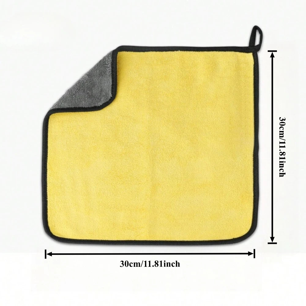3/5/10pcs Towels for Cars - Soft & Lint-Free - Cleaning Rags Cloths for Car Wash Detailing Drying & Home Cleaning Supplies