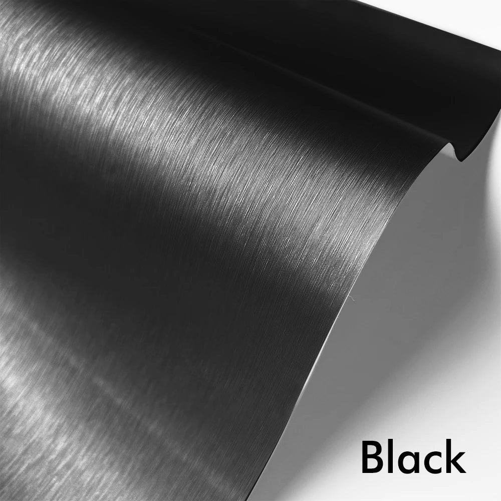 Matte Silver Brushed Aluminum Vinyl Car Wrap Sticker Self-Adhesive - image 6