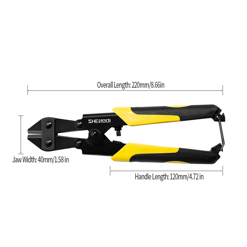 Fast and Sharp Labor-Saving Bolt Cutter for Cutting Wire and Bar Steel