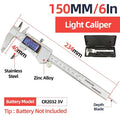 Stainless Steel Vernier Dial Caliper 0-150mm Measuring Tool - image 36