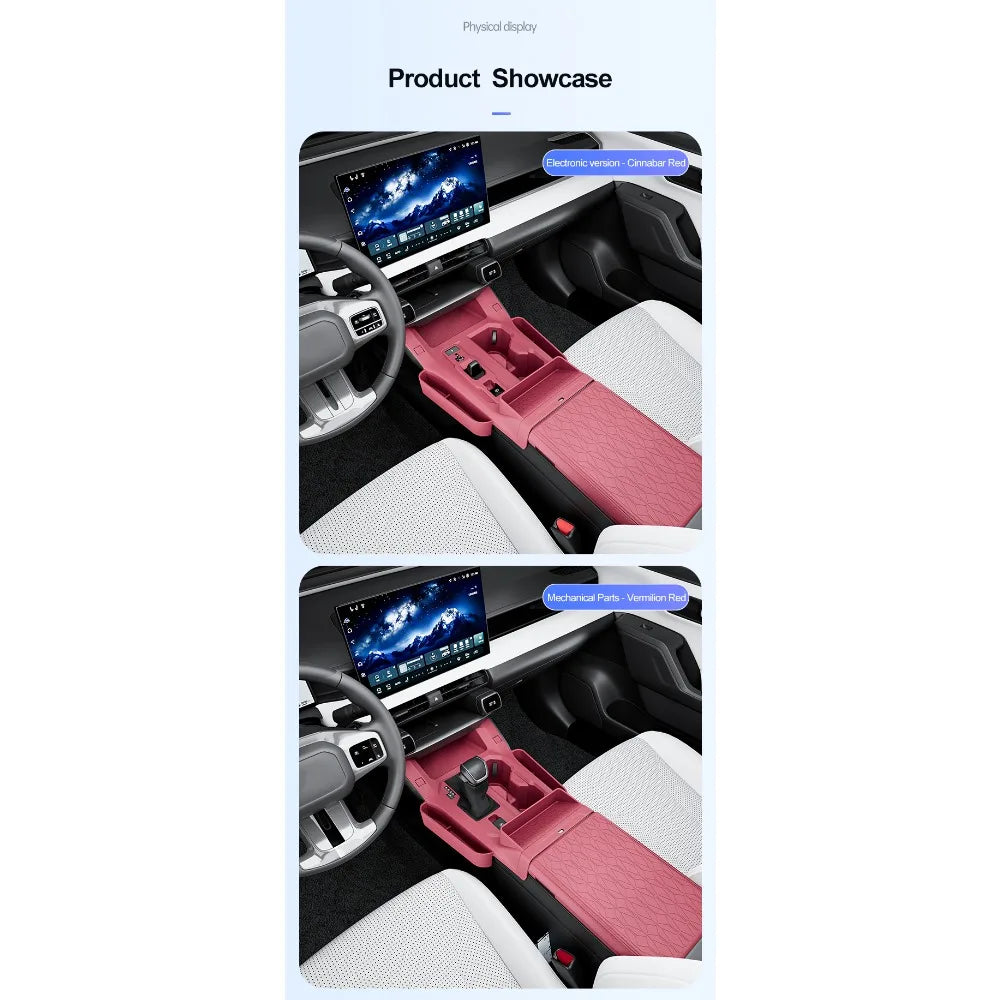 Center Console Silicone Mat for Toyota RAV4 2026-2028 LHD