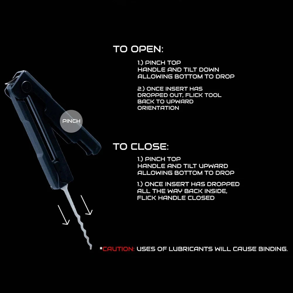 Compact Portable Lock Picks Set Padlocks Training Tool Set Multipurpose Locksmith Tool Kit for Beginners