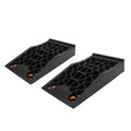 2pcs Car Ramps Low Profile Car Service Ramp 2.44in Lift Heavy Duty Tire Ramps for Vehicle Maintenance and Safe Lifting