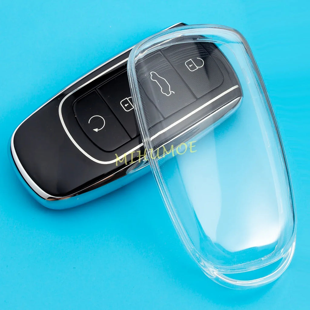 Key Fob Cover Case Compatible with Chery Tiggo 7, Tiggo 8 Pro, Omoda 5 & More