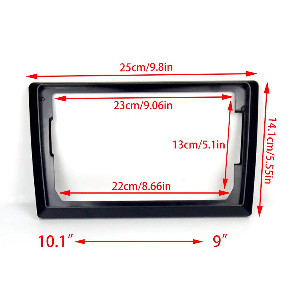 Universal 2-Din Car Radio Frame for 7-10.1 inch Stereos - image 13