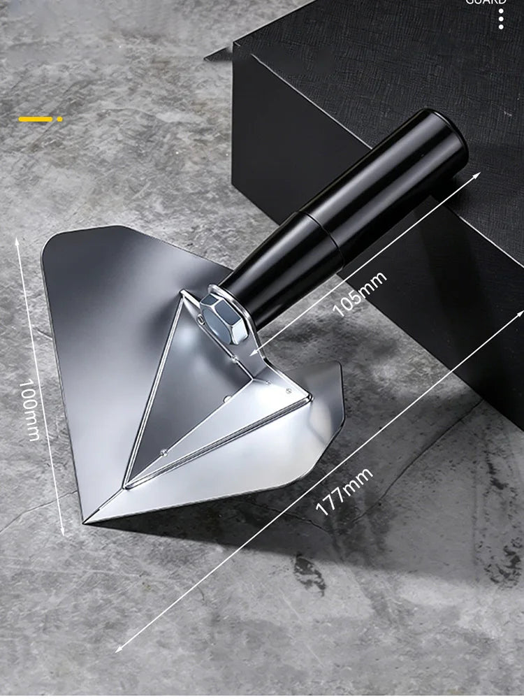 Stainless steel corner trowel 90 degree, internal and external angle finishing tool