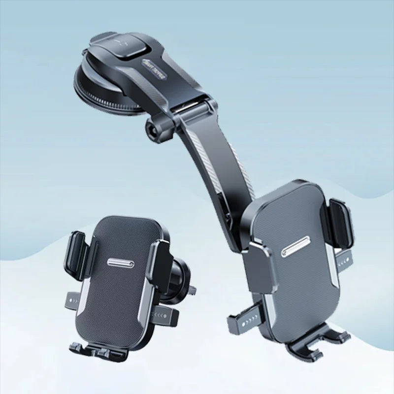 360° Rotating Car Phone Holder – Secure & Adjustable Dashboard Mount - image 5