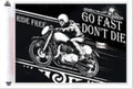 34L PU Leather Motorcycle Saddlebags, Water-Resistant - image 13
