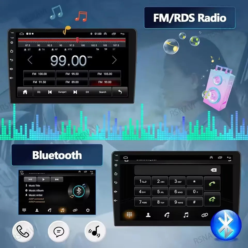 Ford EcoSport 2017-2023 Android 16 Car Stereo GPS CarPlay Touchscreen - image 5