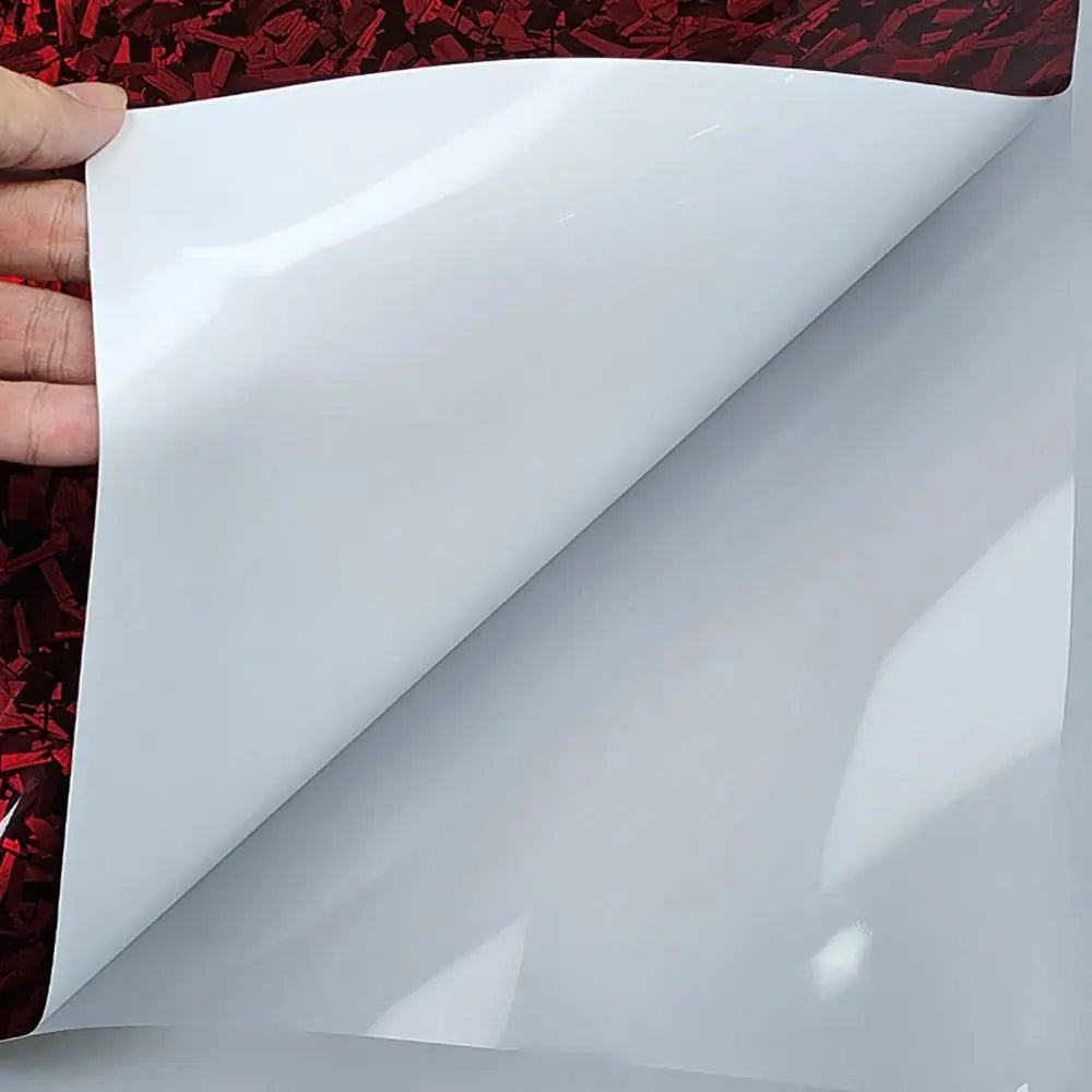 50 x 30cm Carbon Fiber Vinyl Wrap Film, High Gloss 3D 6D Effect - view 8