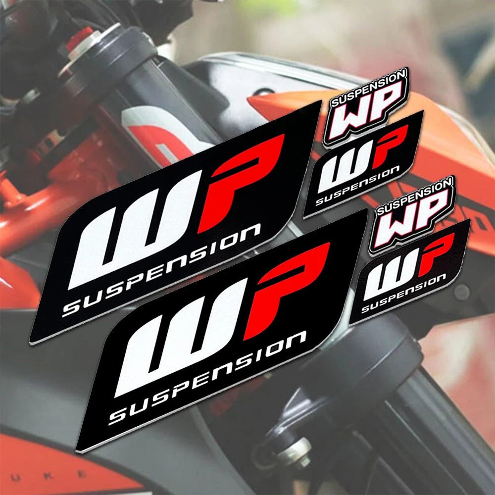 Reflective Motorcycle Fork and Windshield Sticker Set for Dirt Bikes