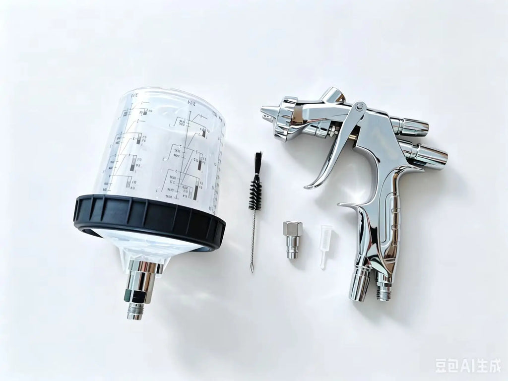 LVLP Car Paint Auto Refinish Spray Gun Professional Quality 1.3mm W800