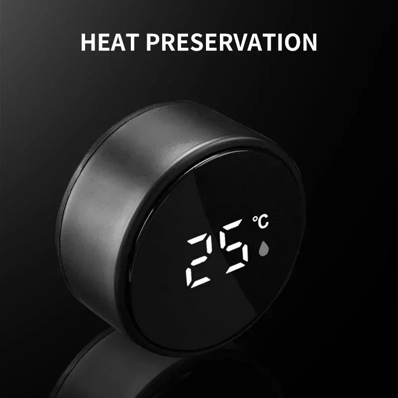 304 Stainless Steel Thermos Bottle with Temperature Display, 500ml - image 5