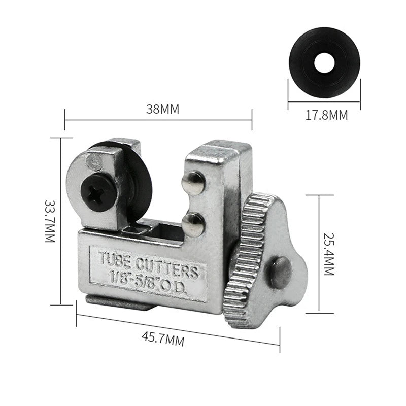 Pipe Cutter Tube Cutter for Copper Brass Aluminium Stainless Steel Refrigeration Repair