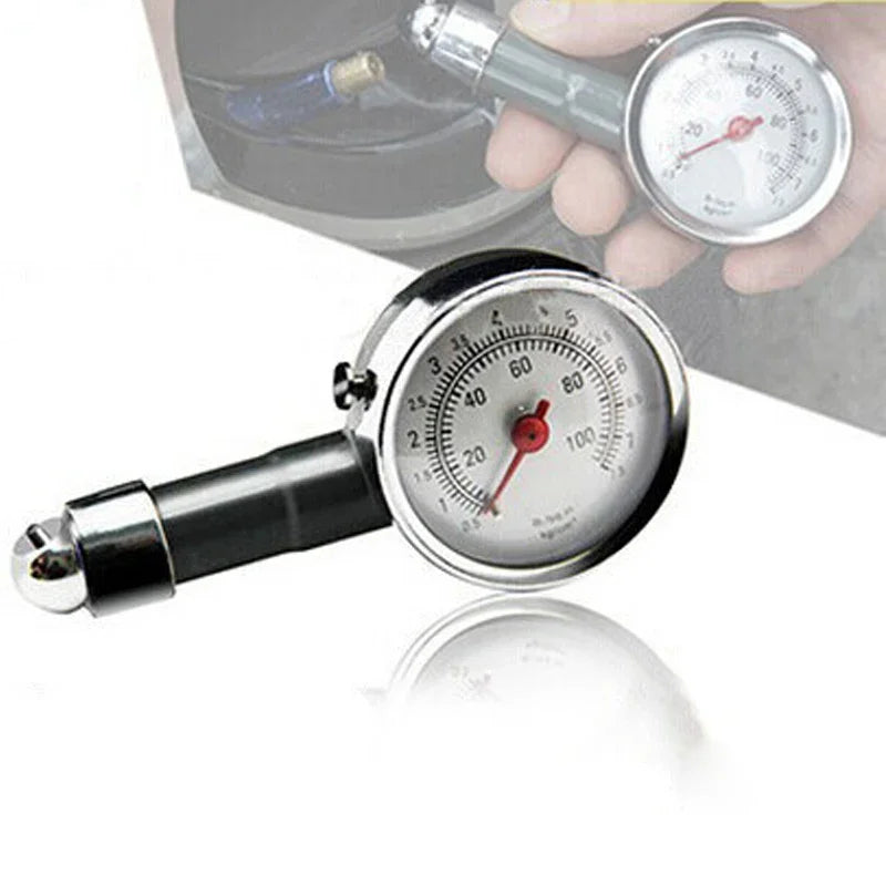 Digital Tire Pressure Gauge - High Precision PSI/Bar/kPa Reading w Deflation Valve Tool for Car Truck Motorcycle Bike Auto Care