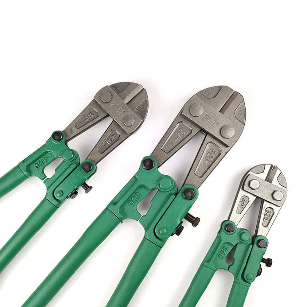 Heavy-Duty Bolt Wire and Cable Cutters Forged Alloy Steel with Rubber Handles