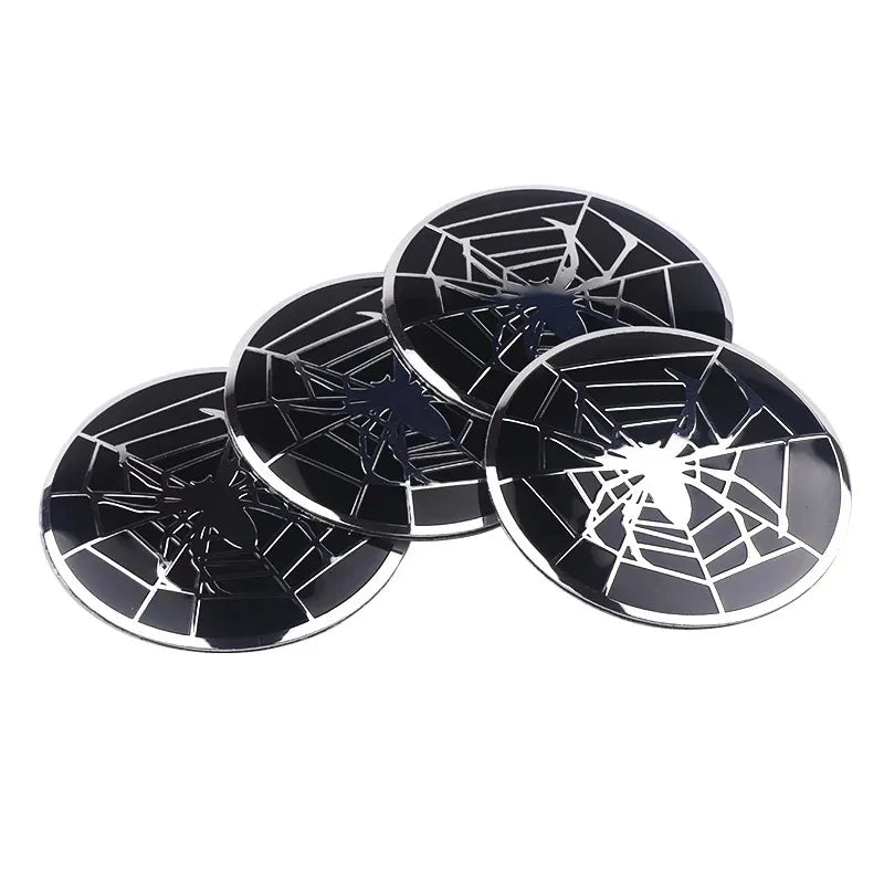 56/60mm Universal Wheel Hub Center Caps, 4-Pack - image 5