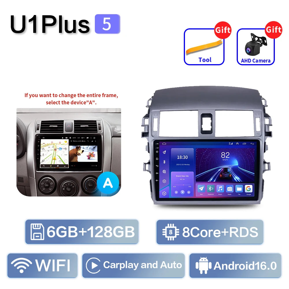 9" Car Stereo for Toyota Corolla 2006-2013 | CarPlay & Android Auto - image 7