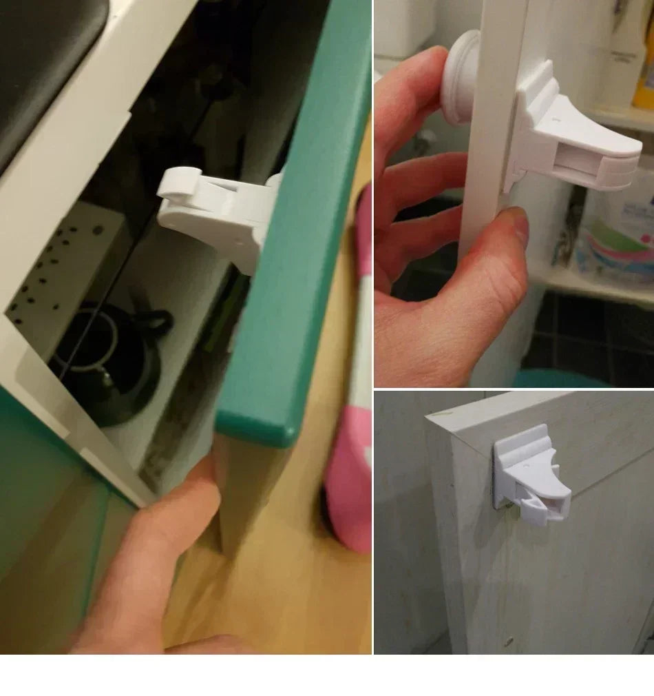 Magnetic Invisible Child Safety Locks for Drawers & Cabinets - image 10