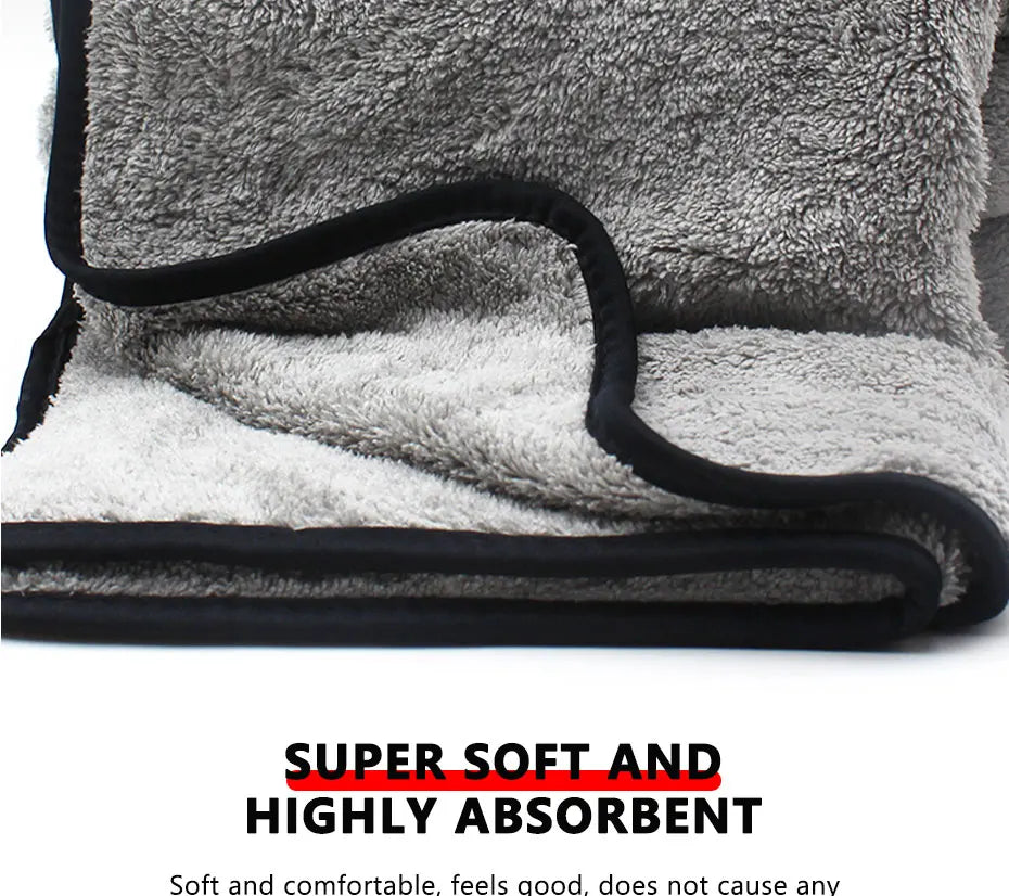 Microfiber Car Drying Towel, 4 Sizes