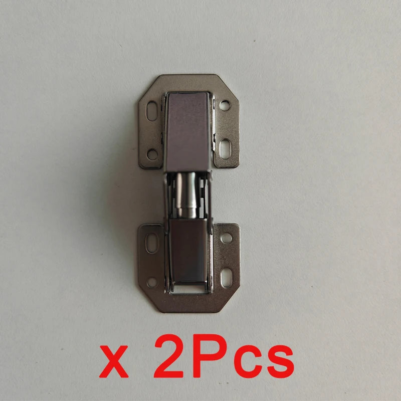 90° No-Drill Cabinet Hinges, 2/4/10 Pack