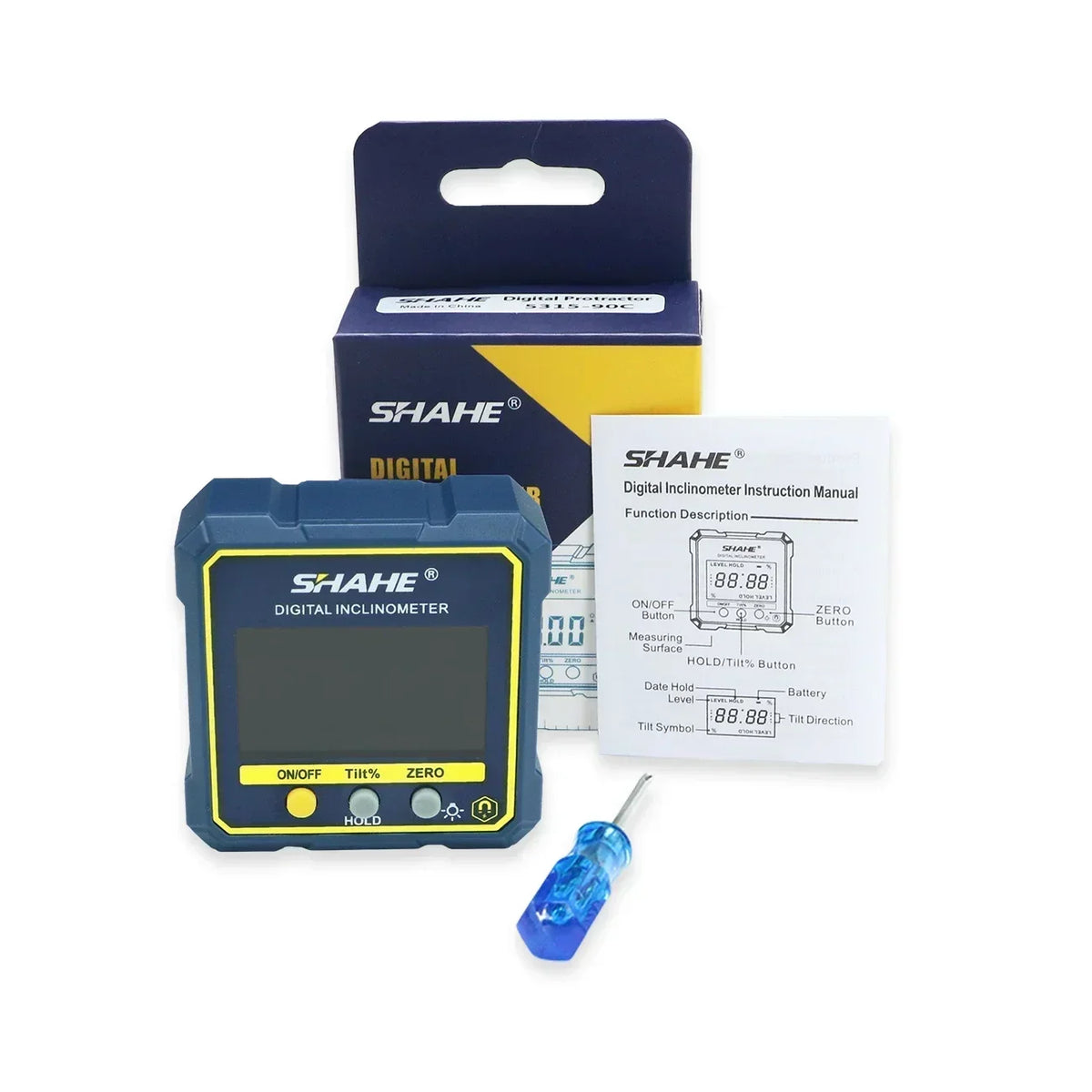 Digital Angle Gauge Magnetic Protractor Inclinometer with Backlight - image 6