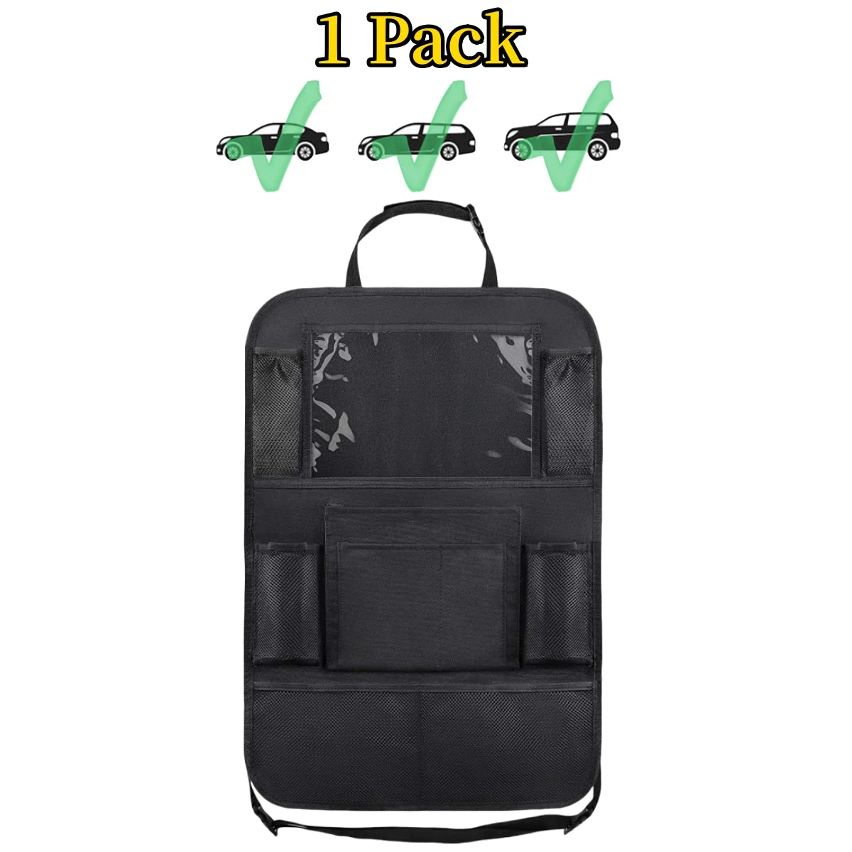 Car Organizer Backseat Hanging Organizer Kit With Large Storage Bag Super Capacity Trunk Organizer For SUV Truck Van Save Space