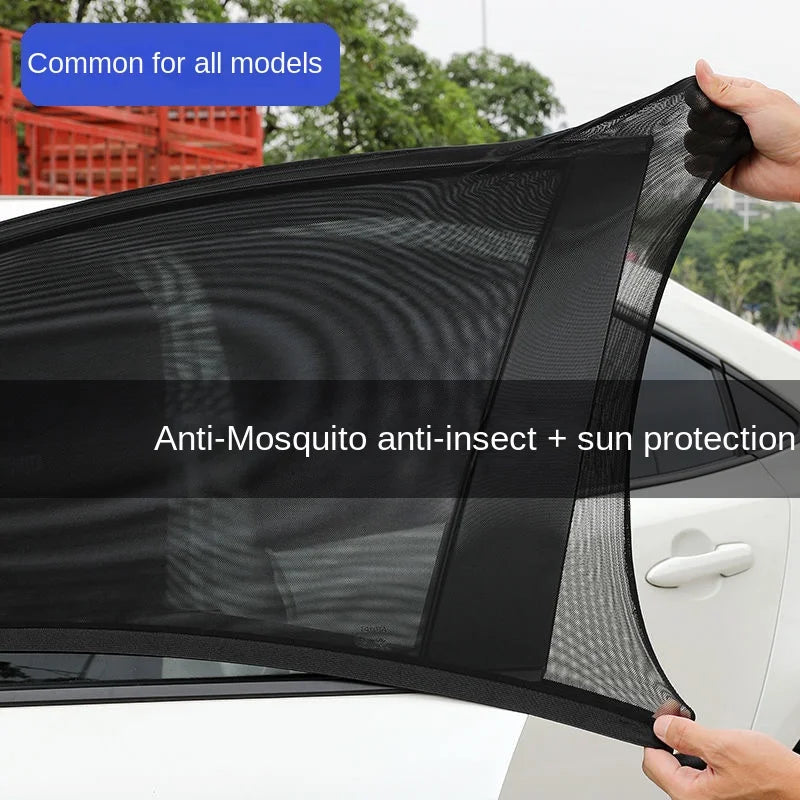 Foldable Mesh Side Window Sun Shades