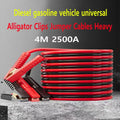 2500A 4M Auto Battery Heavy Duty Jumper Cables Booster Cables For Cars Truck SUV Positive And Negative Firewire Jump Start Cable