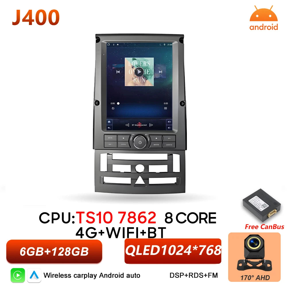 Peugeot 407 (2004-2011) Multimedia Radio with Wireless CarPlay & GPS - image 13