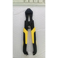 Compact 8 Inch Bolt Cutter Heavy Duty Steel 42HRC Heat-Treated Jaw with Safety Lock