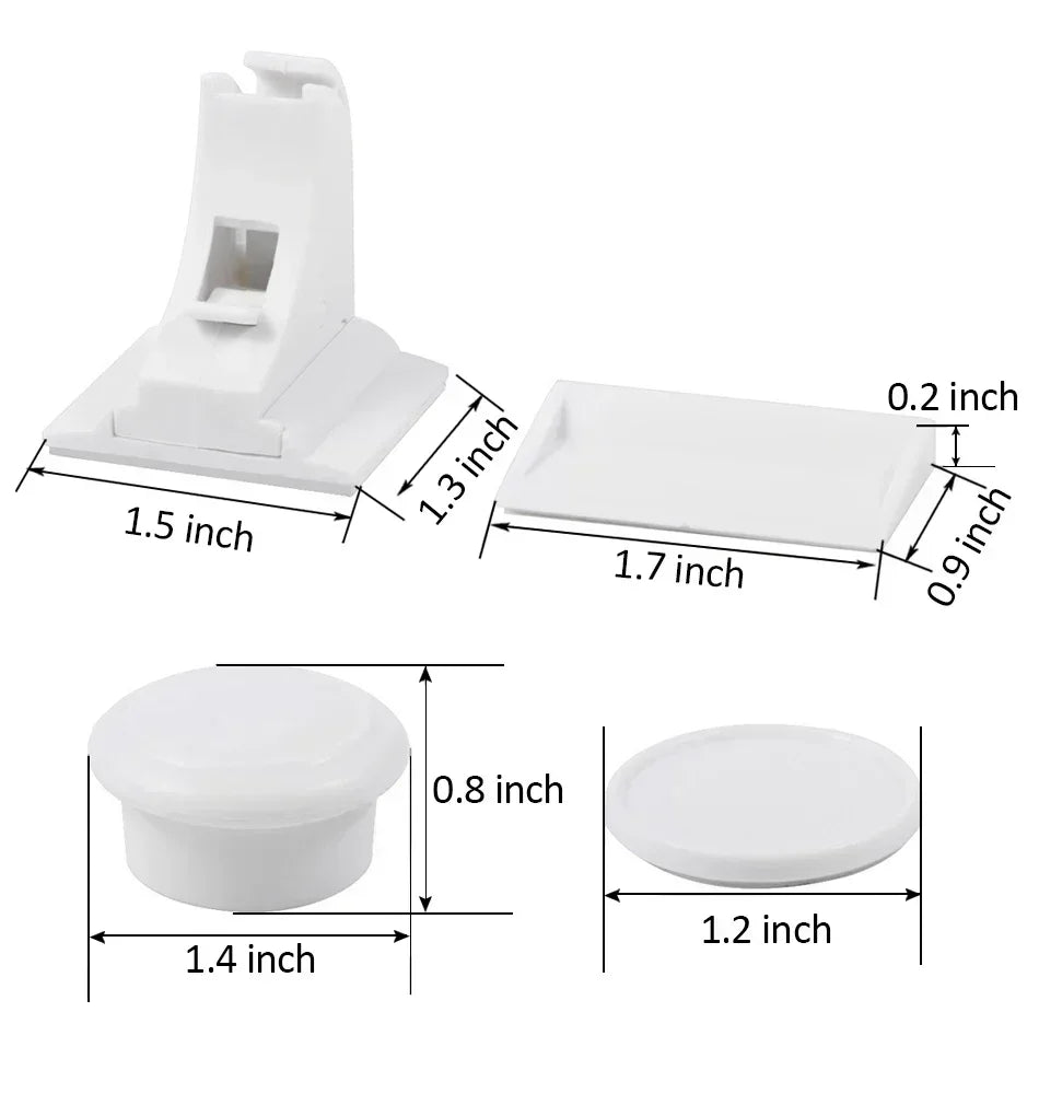 Magnetic Invisible Child Safety Locks for Drawers & Cabinets - image 7