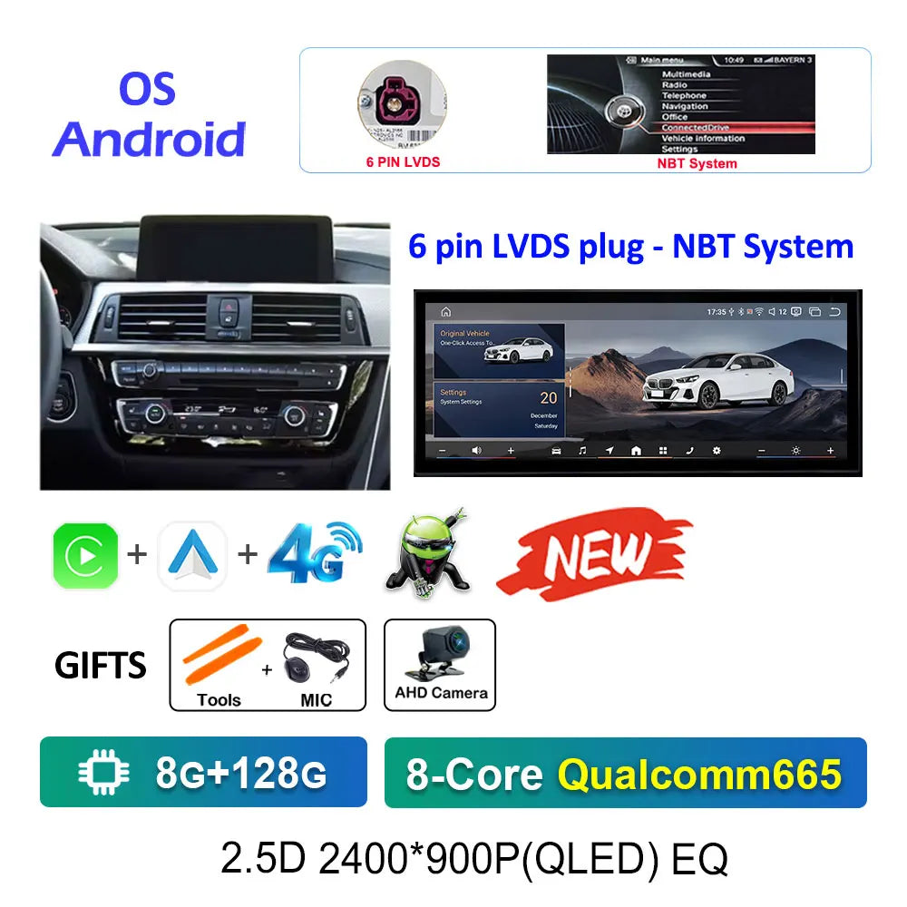 BMW 3/4 Series Android 15 Multimedia Player with CarPlay (F30-F36) - image 30