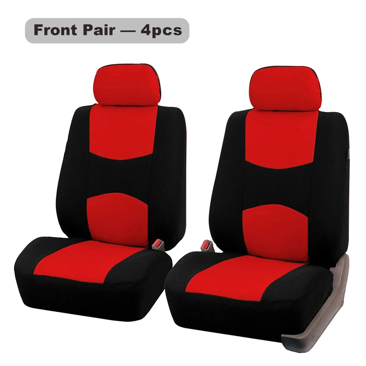 Universal Polyester Car Seat Cover Set, 4 or 9 Pieces