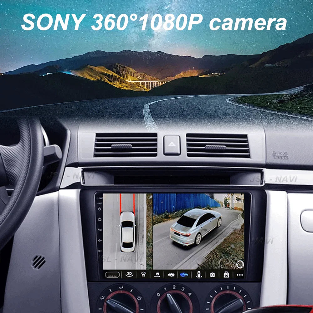 Android 16 Car Radio GPS CarPlay for Mazda 3 2004-2009 - image 6