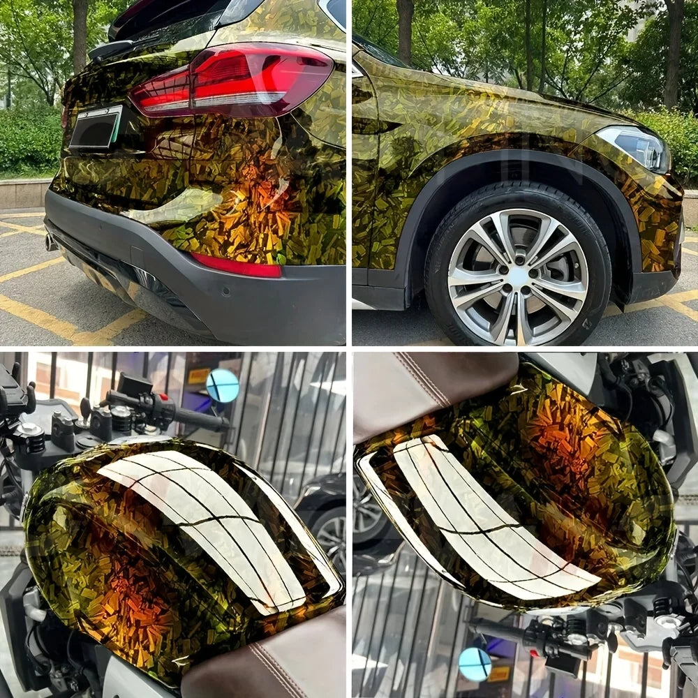 Glossy Carbon Fiber Vinyl Wrap – DIY Car Styling & Protection - image 5