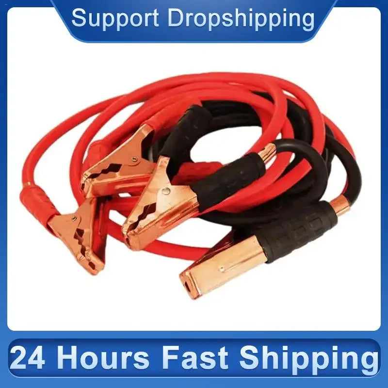 Car Battery Cable 500A Car Jumper Cables Jumper Cables For Car Battery Heavy Duty Automotive Battery Cable For Jump Starting