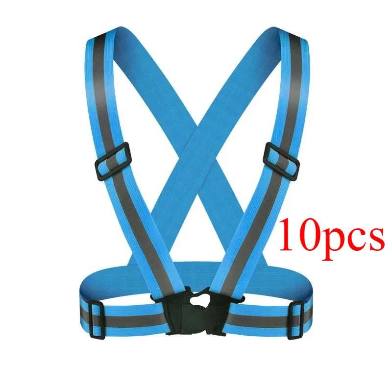 Reflective Safety Vest Backpack for Night Cycling & Running - image 20