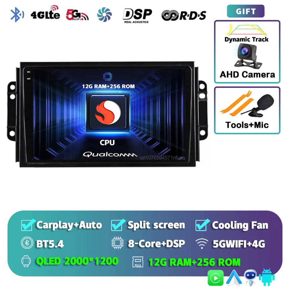 9-Inch Android CarPlay Multimedia Player for Chery Tiggo 2016-2020 - image 21