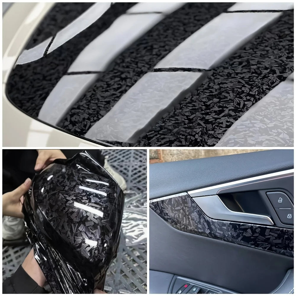 Glossy Carbon Fiber Vinyl Wrap – DIY Car Styling & Protection - image 4