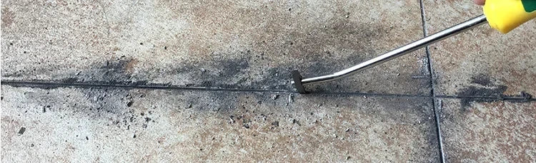 Tile grout remover drill bit, tungsten steel cleaner for floor and wall seams
