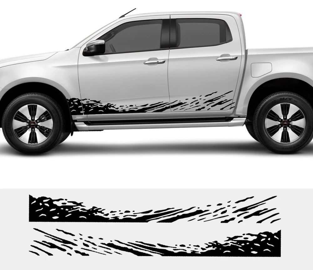 Universal Pickup Truck Decal Sticker - Fits Ford, Toyota, Nissan, RAM