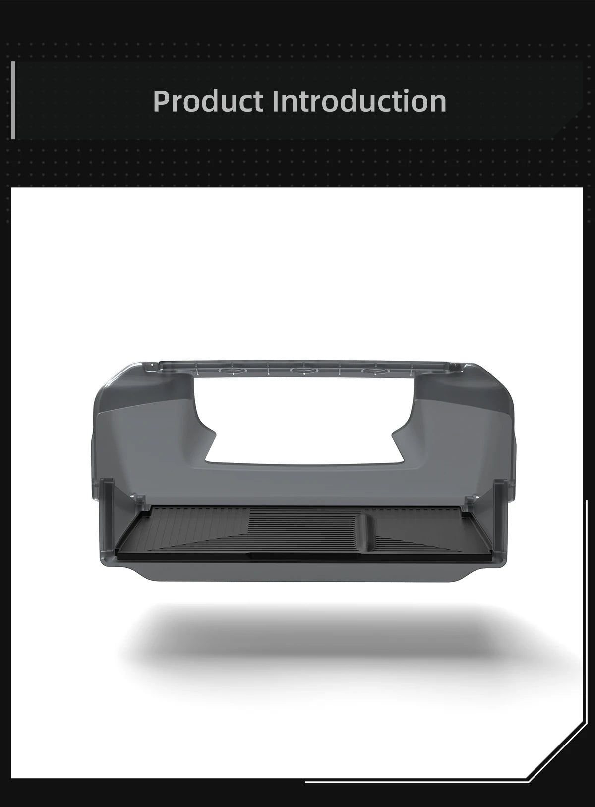 Under Screen Hidden Storage Box for Tesla Model Y 2024