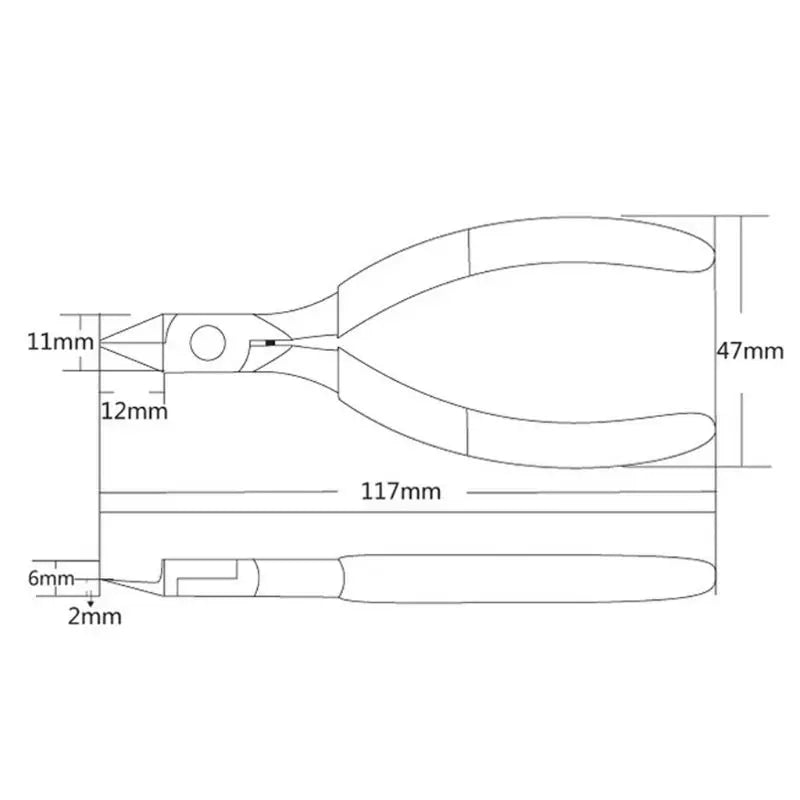 Premium Carbon Steel Diagonal Cutter Pliers for Precision Cutting - image 4
