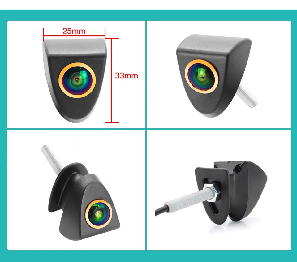 QMKJ 1080P Front View Logo Camera for Toyota, 180° Wide Angle - image 10