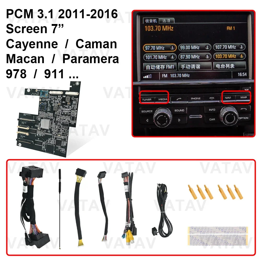 Wireless CarPlay & Android Auto Kit for Porsche PCM 3.0/3.1/4.0 - image 9