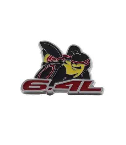 3D Bee Design Fender Sticker for 6.4L Cars and Trucks