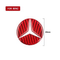 Carbon Fibre Steering Wheel Airbag Cover Trim for Mercedes-Benz CLA and GLA - view 19