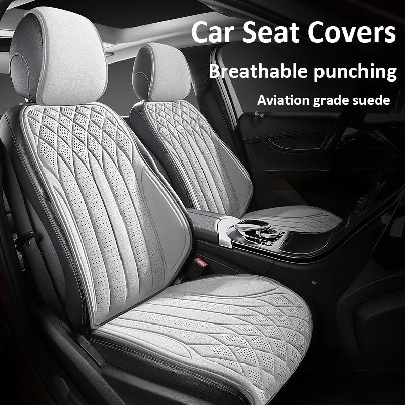 Universal Car Seat Cover  Suede Breathable Anti-Slip Four Season Auto Covers for Car Seats Cover Protection Cars Seats Covers